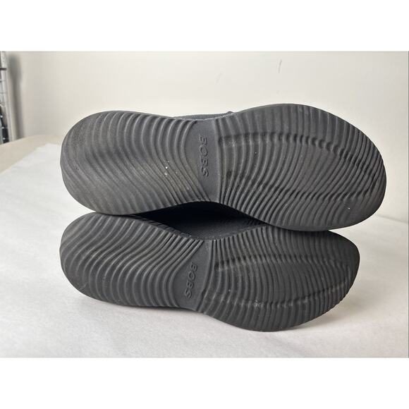 Skechers Bobs Womens Black Athletic Shoe Size 10 Lace Up Comfort Sport Travel - Picture 8 of 10